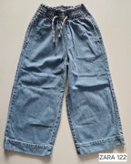 Jeansy dziewczęce - culotte - rozm. 122 - ZARA