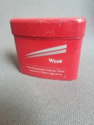 Puszka na papierosy / Papierośnica WEST / PRL