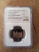 20 zł 1981 Barbakan w Krakowie próba nikiel NGC PF 67 ULTRA CAMEO