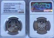 200 TYS.ZŁ Próba NIKIEL 1992 STANISŁAW STASIC NGC PF68 PIĘKNA