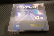 Płyty mini dvd-R Traxdata 1,46GB 8cm nowe folia, 3 sztuki 