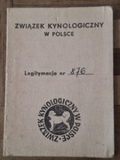 Legitymacja Polski Związek Kynologiczny legitymacja 