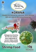 Pokarm dla krewetek ,,KORANE,, 10g pałeczki ,karolkrewetka