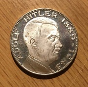 Adolf Hitler 1889-1945 medal moneta żeton 111