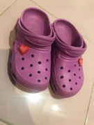 klapki ogrodowe dla dziewczynki, klapki 32