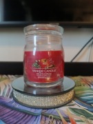 Świeca świeczka Yankee candle Woodwick Red Apple wreath signature 368g