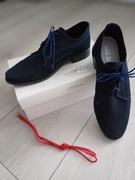 Buty chłopięce garniturowe, granatowe roz 34 