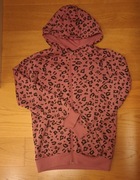 Bluza z kapturem w panterkę 11-12 lat