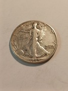 USA 1/2 dolar Idaca Wolnosc srebro 1942r.