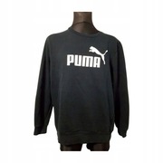 BLUZA MĘSKA L XL PUMA KLASYK JAKOŚĆ DRES CZARNA