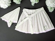 Fartuszek dziecięcy folk - zielony