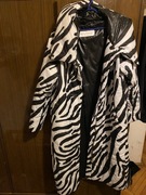 Płaszcz zebra oversize m by maya palma Doda L