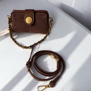 Nowa brązowa czekoladowa torebka kopertówka