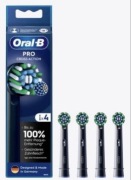 Oral-B PRO Cross Action Black 4 sztuki