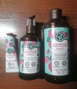 YVES ROCHER Malina i mięta Zestaw kosmetyków i ozdobny worek 4w1