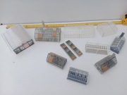 Domki budowle na makiete  skala   1/87  HO 