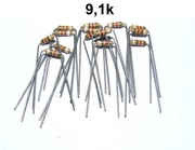 REZYSTOR 9,1k  0,25W  40szt 