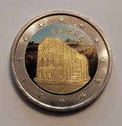 2 EURO Hiszpania 2017 - 2 EURO KOLOR