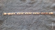 Srebrna bransoletka damska/męska – splot figaro – 20cm – 8 mm