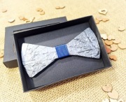 Mucha męska drewniana złoto Exclusive prezent ślub wesele Mvcha Nie Siada 