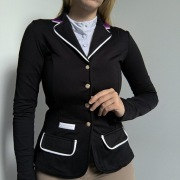 Frak jeździecki Spooks XS 34 czarny 