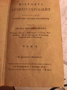 Felix Bentkowski Historya Literatury Polskiey 1814 Tom 1