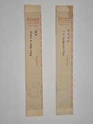 Austro-Węgry 1903 - Zestaw 2 Kuponów Pocztowych | Wiedeń i Praga | UNIKAT