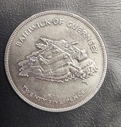 25 Pensów 1977 Panowanie Królowej