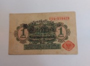 1 Marka 1914 rok (Darlehenskassenschein)