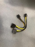 Adapter SATA / PCI-E 6-pin Akyga AK-CA-30