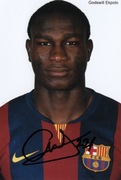 Godswill Ekopolo oryginalny autograf! FC Barcelona