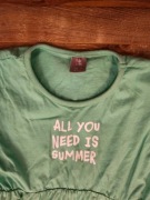 U24. Wyprzedaż Zestaw paka sukienek w rozm. 134 dla dziewczynki