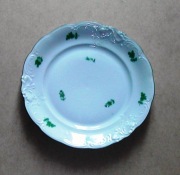 Talerz sygnowany KPM, Wałbrzych.