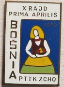 Odznaka X Rajd Prima Aprilis - BOŚNIA - PTTK ZCHO 1979 