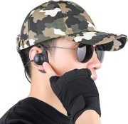 COODIO 2x Zestaw słuchawkowy z mikrofonem D-Shape do Midland