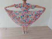 Kwiecista sukienka Creation Mademoiselle r.38