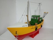 Model kutra rybackiego KUTER RYBACKI drewno statek