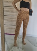 Lou & Grey M 38 83% ryon 13% nylon spodnie legginsy z kieszeniami 