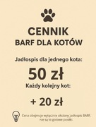 Indywidualny Jadłospis BARF dla Twojego Kota online