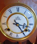 zegar scienny szafkowy wiszacy mechaniczny meister anker niemcy PIEKNY