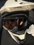 Kask oneal rs+ gogle fox 