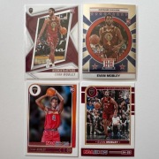 4x Karta NBA PANINI - EVAN MOBLEY -ROOKIE- CLEVELAND CAVALIERS