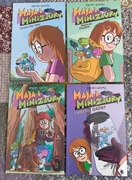 Kompletna kolekcja komiksów z serii "Maja i minizaury" (tomy 1-4)