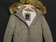 *CROSS JEANS* świetna kurtka alaska futerko 36 S