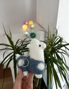 Brelok pluszowa lama alpaka