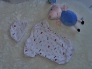 *PAYIFANG* śliczny komplet jak nowy 62 68