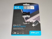 Pendrive PNY USB Type-C Elite-X Fit 64GB USB 3.2 Gen 1 Nowy