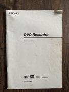 DVD Recorder-instrukcja