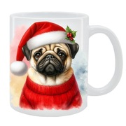 KUBEK Z PSEM Mops - PREZENT, PERSONALIZOWANY, 24HWYS