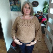 Sweterek handmade 38/40